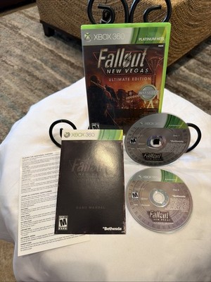 Fallout: New Vegas - Ultimate Edition (Xbox 360, 2012) Platinum Hits MINT CIB!