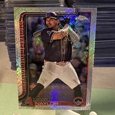 2025 Topps Chrome Logofractor Edition - Josh Naylor, Josh Naylor #15
