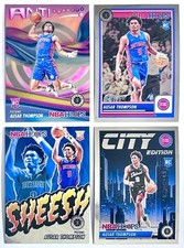 2023-24 Ausar Thompson Rookie Lot x 4 Prizm Premium Stock Insert RC Pistons NBA