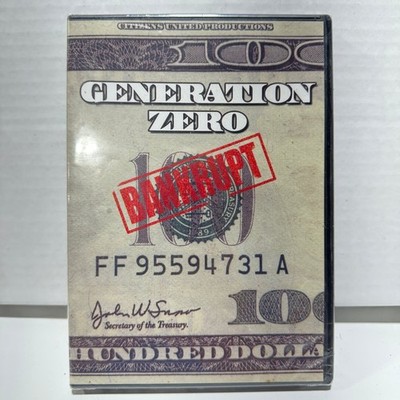 Generation Zero DVD 2010 Documentary Economic Crisis Stephen K Bannon