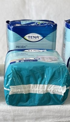Lot 2 TENA ProSkin Ultra Unisex Incontinence Briefs Size XL XLTG XG 15 Count Pkg