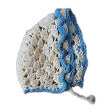 Vintage Crotchet Bonnet For Toddler Doll