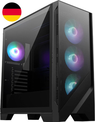 MSI MAG Forge 320R Airflow Mid-Tower Pc-Gehäuse - Atx-Kapazität, RTX 40 Gpu-Unte