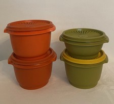 Vintage Tupperware Servalier Bowls With Lids ...