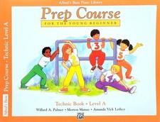 Alfred's Basic Piano Library Prep Course Technic Book Level A