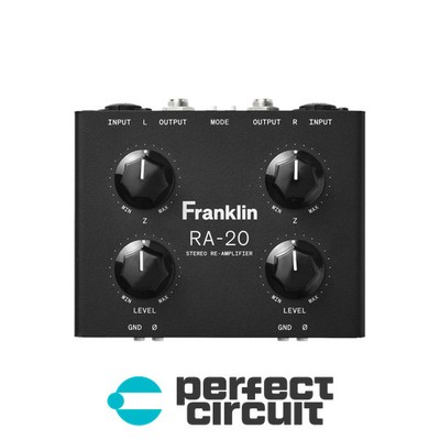 Franklin Audio RA-20 Dual Re-Amplifier PRO AUDIO - NEW - PERFECT CIRCUIT