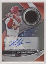 2022 Bowman Platinum Pieces Relics 36/99 Nolan Gorman #PPAR-NGM Auto s1i