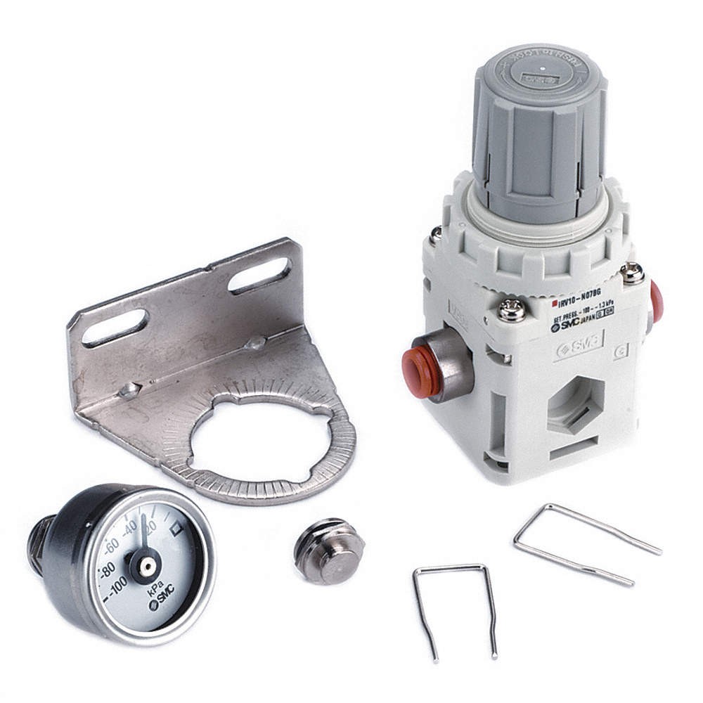 SMC IRV20-N11BG Vacuum Regulator,3/8 In 30J550
