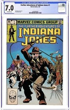 Further Adventures of Indiana Jones #1 CGC 7.0 1983 4616697003