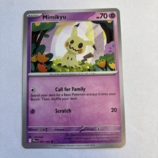 Phantasmal Flames #042/094 Mimikyu Regular Common Pokemon M/NM