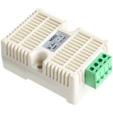 Humidity and Temperature Sensor for Rail Installation in For office Settings