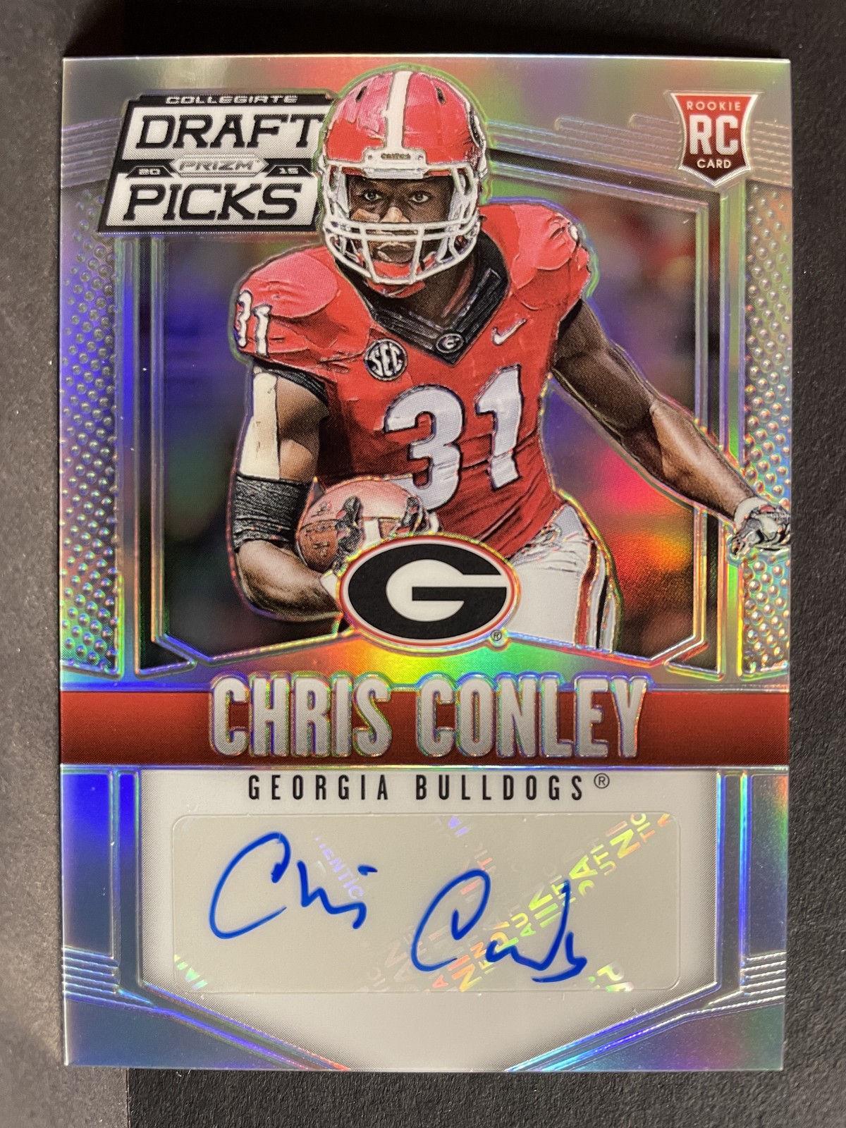 Chris Conley Panini Prizm Collegiate Draft Picks #184 Autograph