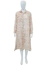 Isabel Marant Etoile Eliane Women's Floral Printed Cotton Midi Dress Size S 34