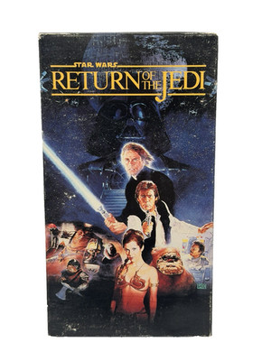 Star Wars Return of the Jedi (VHS, 1983, 1992) Full Screen - Mark Hamill - Test