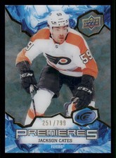 2021-22 Upper Deck Ice Green #154 Jackson Cates /799
