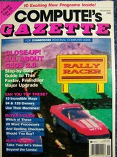 Compute s Gazette magazine for Commodore Computers - November 1988