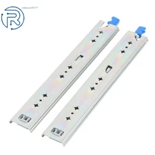 1 Pair 14 Inch With Lock Heavy Duty Drawer Slides 250 Lbs Extension Rails Rail