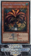 Exodia the Forbidden One - Emblazoned - 25LP-EN000 World Championship 2025 Mint