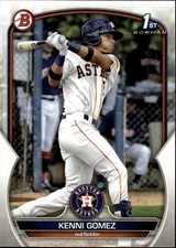 2023 Bowman #BP-40 Kenni Gomez Houston Astros