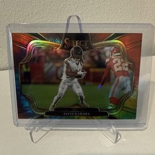 2025 Select Alvin Kamara Tie Dye Prizm Field Level #14/25 Saints