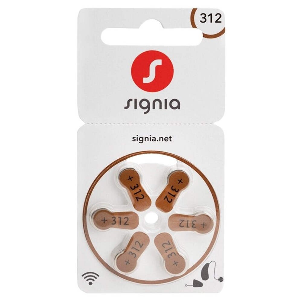 60 SIEMENS SIGNIA SIZE 312 PR41 HEARING AID BATTERIES 1.45V ZINC AIR NEW