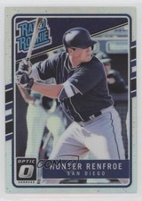 2017 Panini Donruss Optic Rated Rookies Holo Prizm Hunter Renfroe #41 8k4