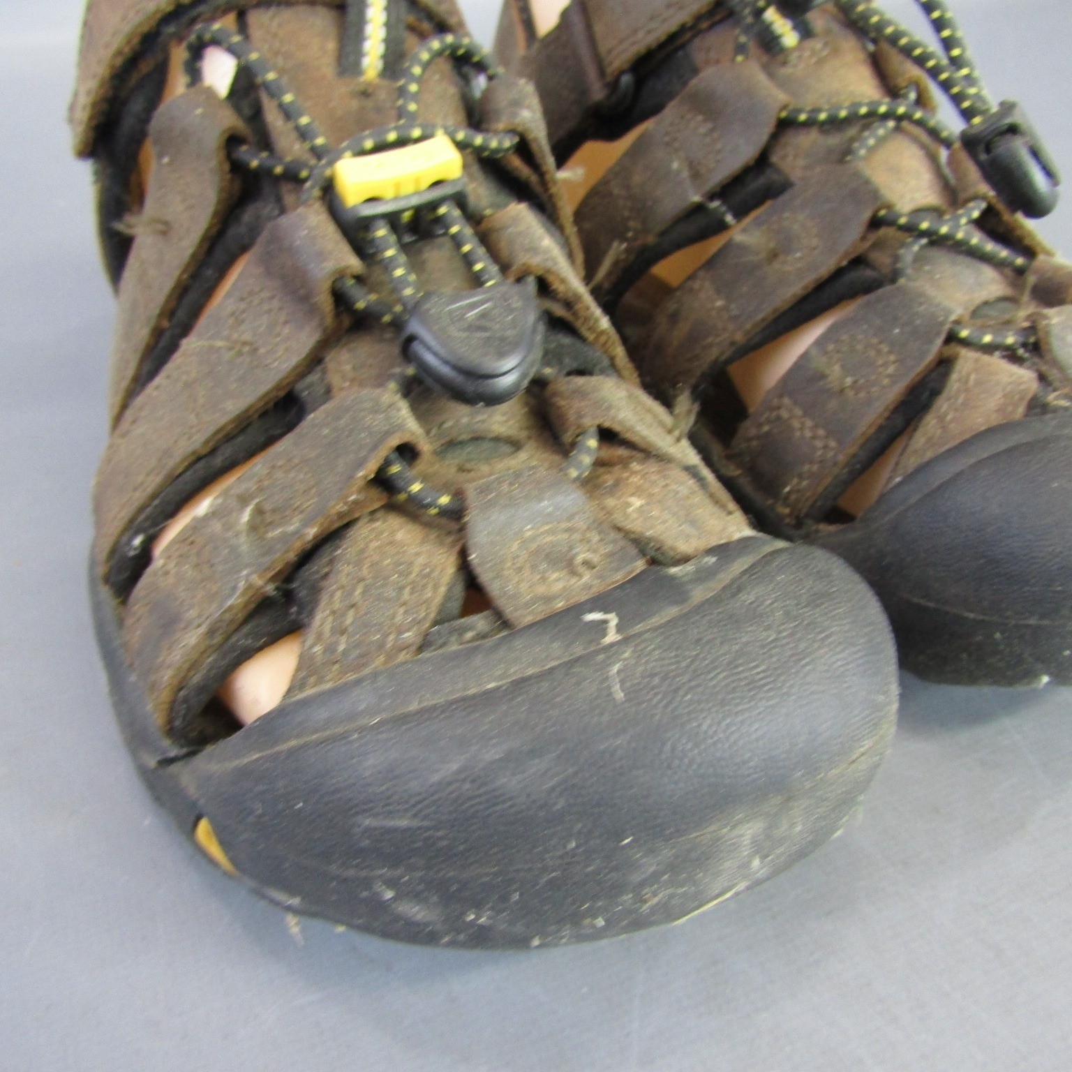 Keen Newport sandali impermeabili scarpe marroni cinturini comodi da passeggio bambini US 4