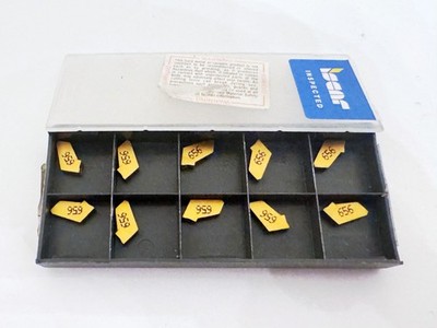 (10) ISCAR GFNC3 IC656 Carbide Indexable Cut-Off Parting Inserts TiC