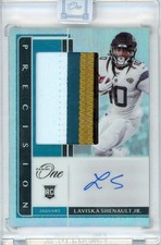 2020 Panini One Laviska Shenault Jr. Precision Rookie Patch Auto /35