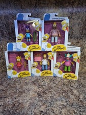 The Simpsons Bartman, Grampa, Homer Simpson, Lisa Simpson, and Krusty the Clown