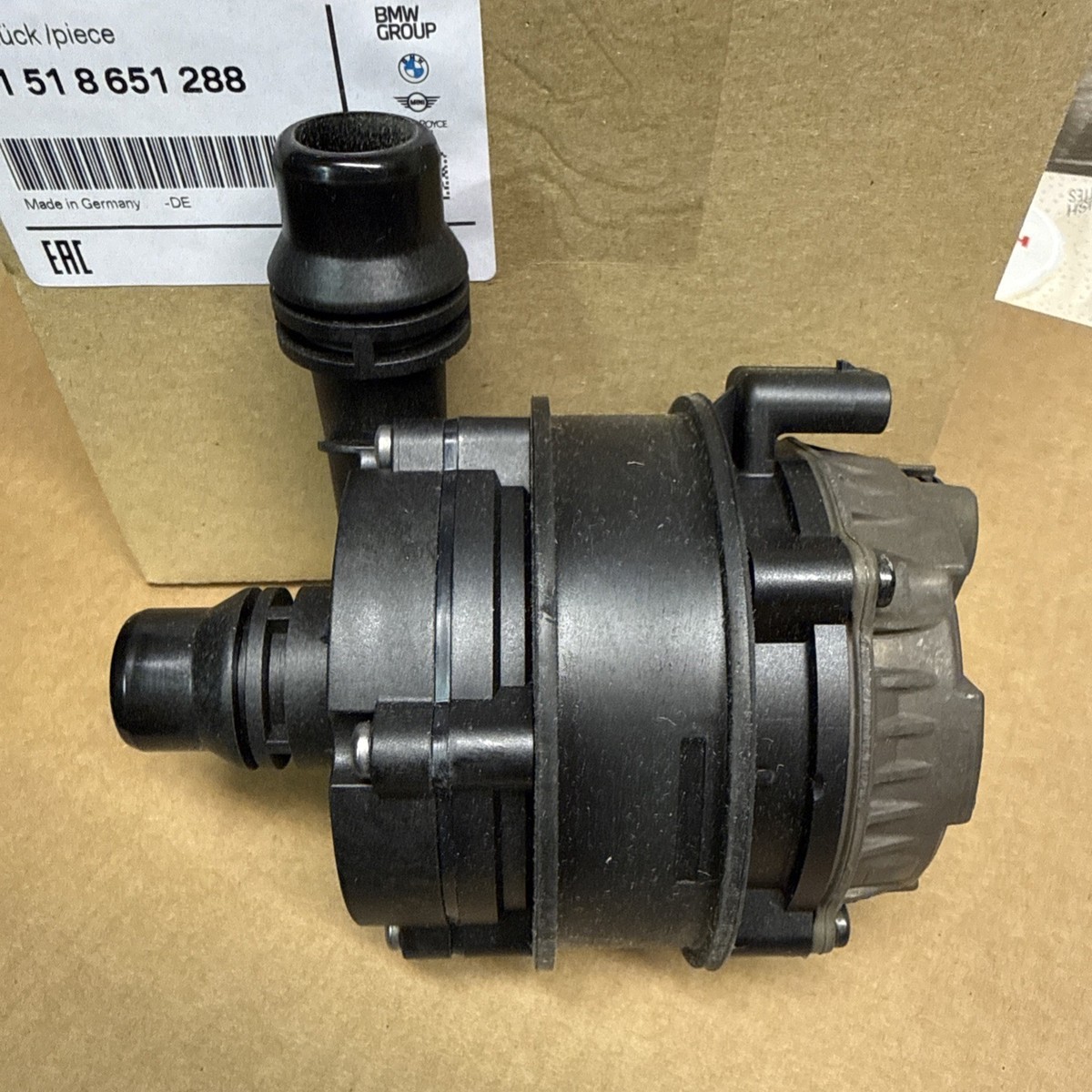 2019-2024 BMW X3 X4 X5 X6 X7 Z4 ENGINE AUXILIARY COOLANT PUMP