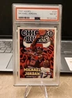 Michael Jordan 1997 Hoops #220 PSA 8 MINT CHICAGO BULL CARD HOF LEGEND MVP CHAMP