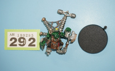 Warhammer 40k Ork Big Mek With Kustom Forcefield