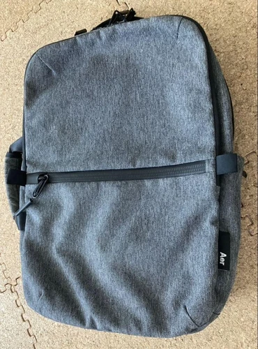 Aer Flight Pack 2 Gray 3-Way Backpack minor interior tear