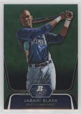 2012 Bowman Platinum Prospects Green Refractor 153/399 Jabari Blash #BPP79 fm0
