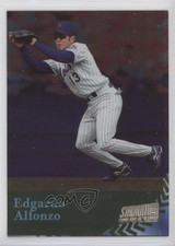 1998 Topps Stadium Club One of a Kind 100/150 Edgardo Alfonzo #72 3a8