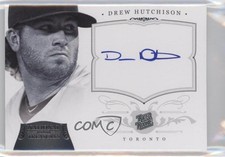 2012 Panini National Treasures 5/99 Drew Hutchison #170 Auto 2v9