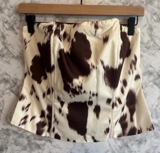 Cow print Corset