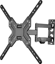 Best Buy essentials- Full Motion TV Wall Mount for Most 1950" TVs - Black