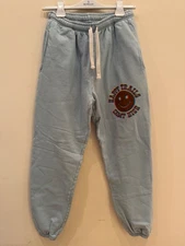 Camp High Happy Trails Blue Sweatpants Size Small