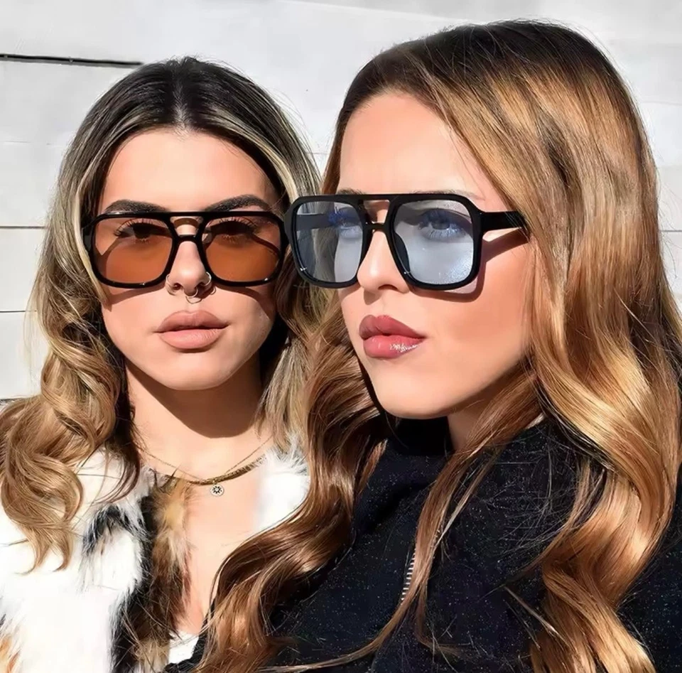 Sonnenbrille Design Damen , Moderne Sonnenbrille Unisex Piloten Brille - Bild 2 von 2