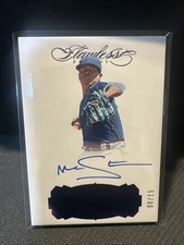 2017 Panini Flawless Marcus Stroman Signatures #FS-MA /15 Auto On Card