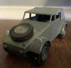 Vintage Volkswagen Military Vehicle – Die‑Cast VW Model – Original Paint