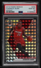 2019-20 Panini Mosaic Rookies Silver Prizm Kendrick Nunn #234 PSA 10 GEM MT 4g8