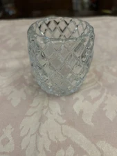 Glass Votive Cup Candle Holder 2 1/2 In Tall