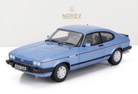 Norev 1/18 Ford Capri Mkiii 2.8 Injection RHD 1984 Light Blue Met 182764
