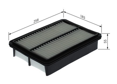 Luftfilter BOSCH F 026 400 747 Filtereinsatz für MAZDA CX 30 DM DT ED BP BP5H