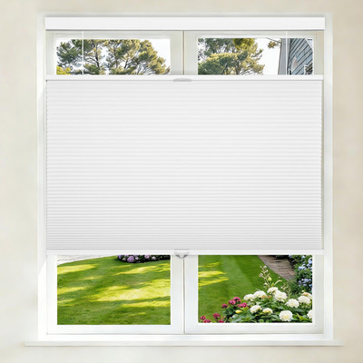 Grandekor Top Down Bottom Up Cellular Shades Cordless 34 Wx72 H Pull Down