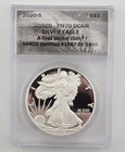 2020 S Proof American Silver Eagle Dollar Coin Anacs Pr70 DCAM First Strike