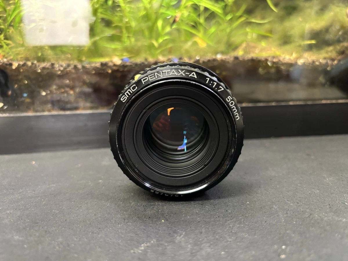 Pentax A Camera Lenses 50mm Focal f/1.7 Maximum Aperture for sale